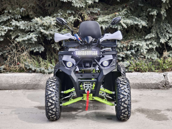 Квадроцикл R - MOTO (Р - Мото) Lion 200 X PRO с лебёдкой белый (машинокомплект) | Мототека
